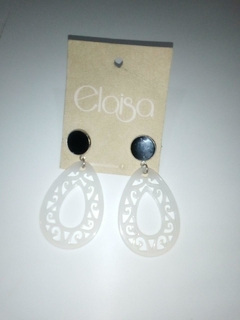 aros acrilico gota calada