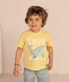 REMERA KID WHALES (V24B0318)