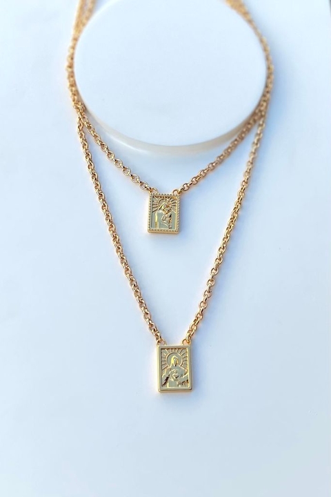 Escapulário dourado!