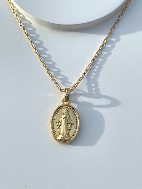 Colar Medalhinha NSra das Graças