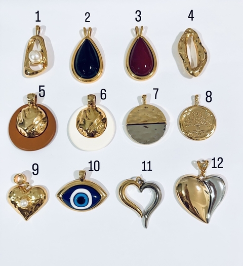 Pingentes Avulsos -Leia descrição