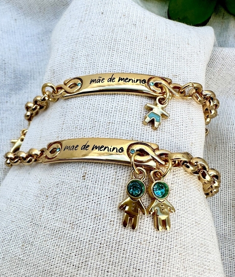 Pulseira Mãe de Menino - Leia a descrição