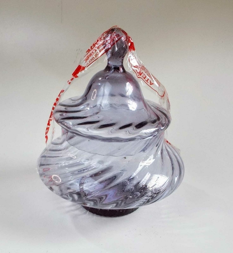 BOMBONIÉRE DE VIDRO INCOLOR 1569