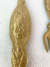 Conjunto de Talhares em Metal Amarelo 00322 - Empório da Relíquia