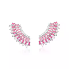BRINCO EAR CUFF GOTAS E NAVETES