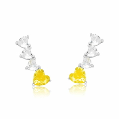 EAR CUFF CORAÇÕES