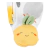 Conjunto Baby Carter touca e macacão branco com estampa de legumes Unissex - comprar online