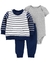 Trios Moletom Baby Carters Menino Importados Original - comprar online