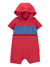 Macacão Baby Carter Vermelho com Capuz Menino