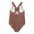 Maiô marron estampa onça Baby Carter menina - comprar online