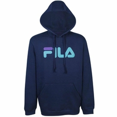 MOLETOM CAPUZ FILA COMFORT LETTER MASCULINO
