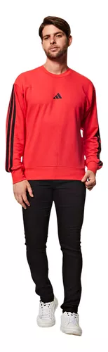 MOLETOM ADIDAS 3 STRIPES MASCULINO - O Lojão Calçados