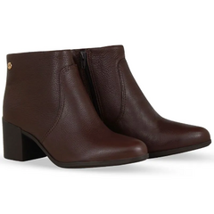 346901 BOTA BOTTERO CANO BAIXO COURO FEMININA - O Lojão Calçados