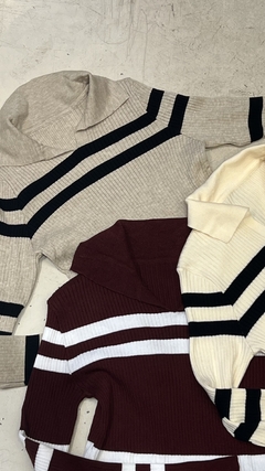 Sweater Mery con rayas - comprar online