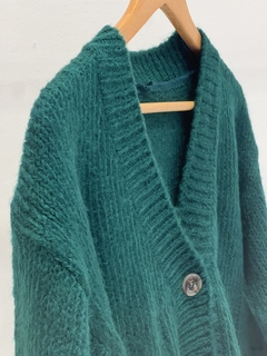 Cardigan trenzado