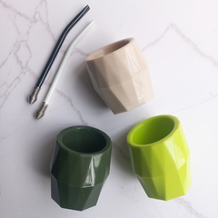 MATE CHANFLE MINI + BOMBILLA - comprar online