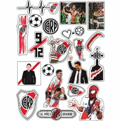 STICKERS WATERPROOF X20 - RIVER
