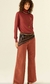Calça Sarja Cropped Veludo Cotele