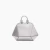 Mini Bolsa Diamante Prata