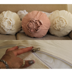 *Almohadón Circular Flor* - comprar online