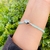 Pulseira Couro Verde Água - comprar online