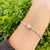 Pulseira Coração Cravejada Rose