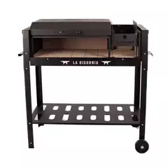 PARRILLA ASADOR DE PIE SAUCE PREMIUM CON TAPA LB