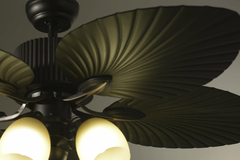 Ventilador techo led integrado con tulipas de vidrio 429C LAFTDREN en internet