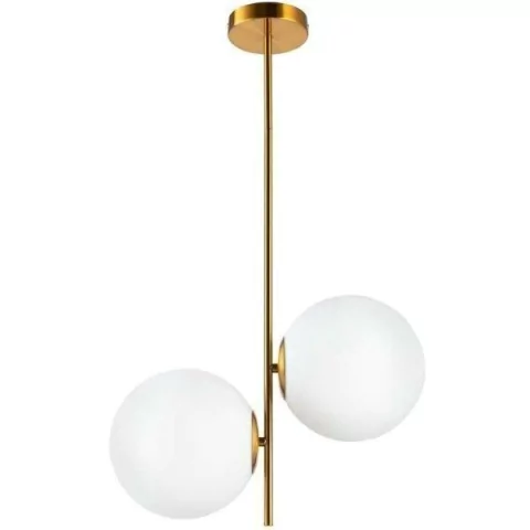 Colgante esfera 2 luces E27