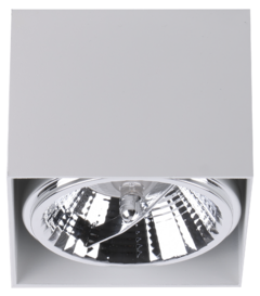 Plafón monovolumen techo SENKU cúbico fijo para lámpara AR111 1 luz CANDIL - tienda online