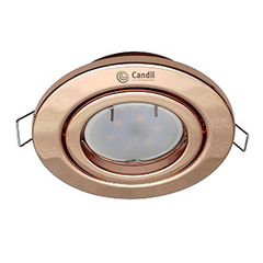Embutido techo WERNER circular orientable 1 luz led GU10 CANDIL - tienda online