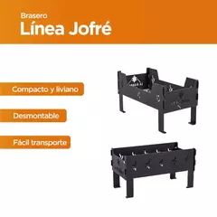 BRASERO PARRILLA JOFRÉ DESMONTABLE LB - tienda online