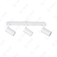 Aplique pared o techo TÉMPANO 3 luces GU10 CANDIL