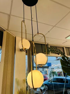 Colgante DELHI OVAL MOON 3 Luces E27 en internet