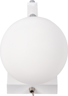 Imagen de Aplique pared FIORE velador 1 luz G9 tulipa de vidrio CANDIL