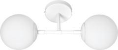 Aplique pared o techo SENSEI 2 luces G9 tulipa de vidrio CANDIL - Artyluz