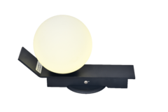Aplique pared SOLO 1 luz G9 tulipa de vidrio CANDIL - comprar online