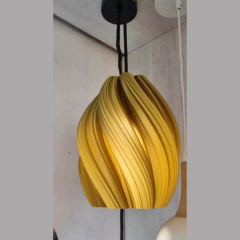 Colgante techo LUCIA mediano 20cm E27 impresión 3D sustentable moderno deco CHIMBA - tienda online