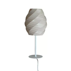 Lámpara velador escritorio PIA E27 pantalla impresión 3D sustentable moderno deco CHIMBA
