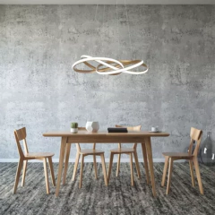 Colgante techo infinito DESIREÉ LED 56w Ø60 cm moderno deco MARKAS - Artyluz