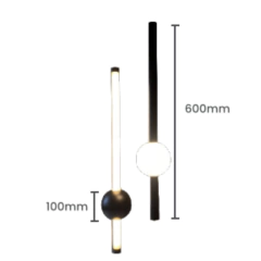 Colgante INSTAL DUO LED 15w luz lineal y circular diseño moderno 180° en internet