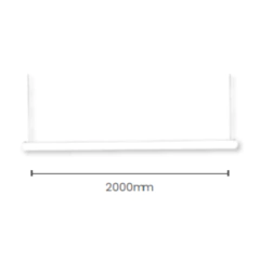 Colgante BAGUETTE XL LED 80w 2000mm 180° en internet
