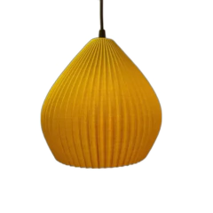 Colgante techo MONIQUE 30cm E27 impresión 3D sustentable moderno deco CHIMBA - comprar online