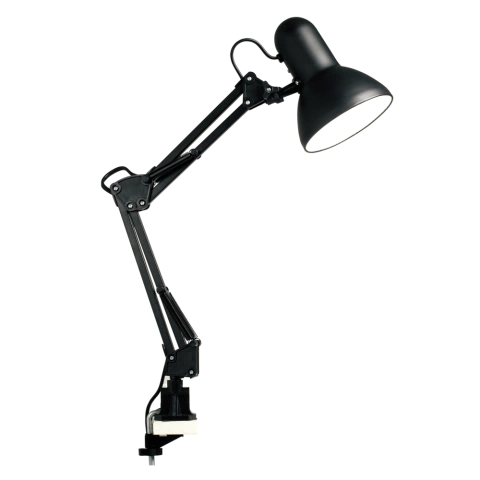 Lámpara de escritorio CLASSIC MORSA resorte E27 DAB