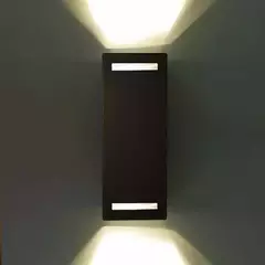 APLIQUE PARED EXTERIOR LED BIDIRECCIONAL GU10 LED en internet
