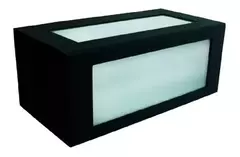 APLIQUE EXTERIOR RECTANGULAR LED E27 - comprar online