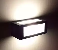 APLIQUE EXTERIOR RECTANGULAR LED E27 - Artyluz