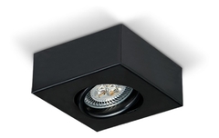 Aplique Plafon Box 1 LUZ Techo Cuadrado Led GU10 San Justo Iluminacion
