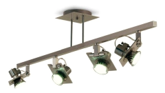 Aplique Plafon Barral 4 Luces Moderno - comprar online