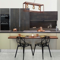 COLGANTE RECTANGULAR DE HIERRO 3L LINEA PILAR SJI - tienda online